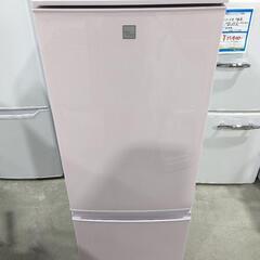 SHARP　167L 2ドア冷凍冷蔵庫　SJ-17E5-KP 2...