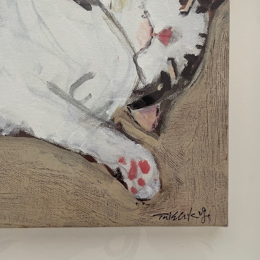久下貴史作の猫の絵