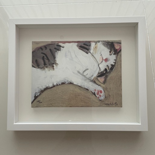 久下貴史作の猫の絵