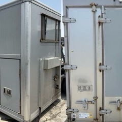 No.919 アルミバン 3t 車  アルミ 箱 バイク 倉庫 トラック コンテナ 米 保管庫 物置 DIYの画像