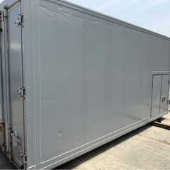 No.919 アルミバン 3t 車  アルミ 箱 バイク 倉庫 トラック コンテナ 米 保管庫 物置 DIYの画像