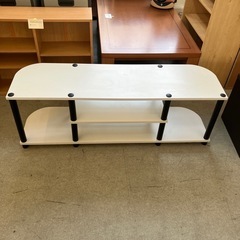 M2505-410 テレビ台 ホワイト 2段  キズ汚れ有り