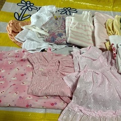 夏服ベビー服無料であげます。ー②の画像