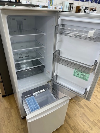 【ドリーム川西店御来店限定】三菱　冷蔵庫　MR-P17G-W 2021年製／クリーニング済み 【2002211255601913】