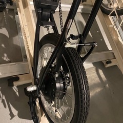 未使用電動自転車＋モップ本体（写真無し）