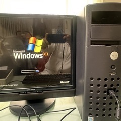 Word、Excel入り DELL SC420サーバーと三菱モニ...