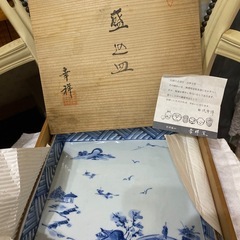 有田焼　幸祥窯　古伊万里　盛り皿　未使用品