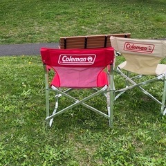 Coleman デッキチェア 2脚の画像