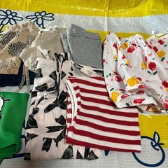 夏服ベビー服無料であげます。ー③の画像