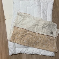 【お譲りします】ミニサイズ用　ベビー布団&セット敷パット4枚