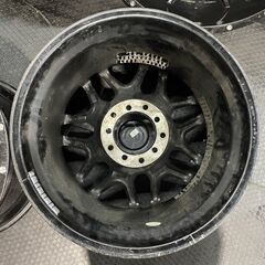 XF OFF-ROAD XF OFFROAD XFオフロード 社外ホイール 20インチ 4本 12J5HPCD139.7/150-44 ブラック 深リム ダッヂラム等　(MHZ705MS)クレジットカード QRコード決済可能の画像