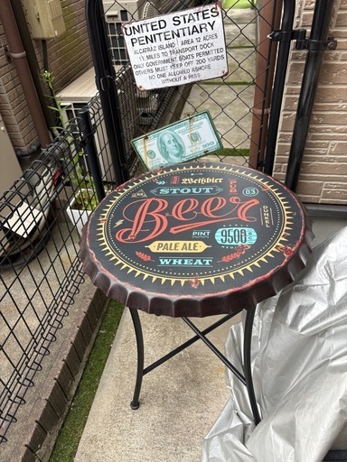 アメリカン雑貨テーブル