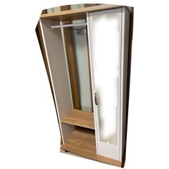 定価30000万 ミラー付き収納ケースローラー付き 