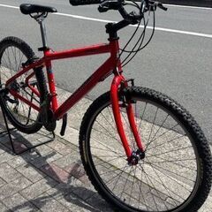 cannondale　M400 CAAD2 赤色　適応身長約160-175㎝の画像