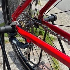 cannondale　M400 CAAD2 赤色　適応身長約160-175㎝の画像