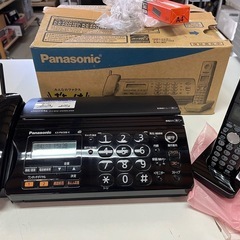 美品！ Panasonic パナソニック 「おたっくす」KX-PW308DL-K 普通紙 FAX付 デジタルコードレス電話機 子機1台 中古稼働品 ④