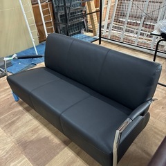 【美品】ソファ　三人掛け　本革　リビング　高級