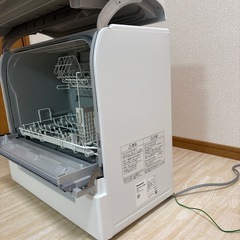 【美品】2024年製電気食器洗い乾燥機　NP-TSK1-Wの画像