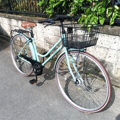 ★サドル交換済み！お届け可！★あさひ 27インチ 自転車 カジュ...