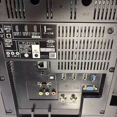 【札幌】三菱　58型液晶テレビ　カンタンサイネージ　壁掛け　DSM-58U9-SL 2021年製 ②の画像