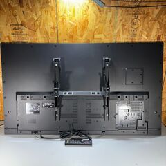 【札幌】三菱　58型液晶テレビ　カンタンサイネージ　壁掛け　DSM-58U9-SL 2021年製 ②の画像
