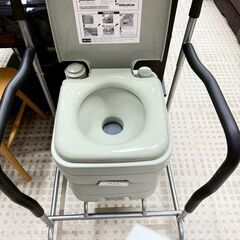 谷村実業株式会社 水洗式ポータブルトイレ 20L 未使用品 介護 アウトドアの画像