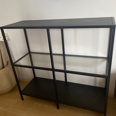 IKEA ガラス　ラック