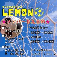 募集再開｜Lemon新規メンバー
