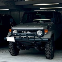 ランクル70フロントバンパー