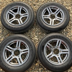 JB23ジムニー クロスアドベンチャー純正ホイール&175/80...