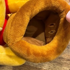 くまのプーさん　ピグレット付きぬいぐるみの画像