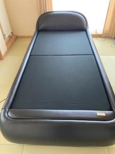 ☆美品☆ロイヤルドリーム シングルベッド フレーム ブラック　ロイヤルジャパン