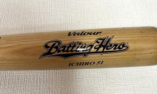 MIZUNO Valour バッティングヒーロー ICHIRO 51 木バット MIZUNO Valour バッティングヒーロー ICHIRO 51 木バット - メルカリ