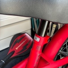 子ども用自転車　14インチ　補助輪なしの画像