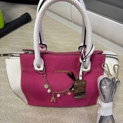 別売りチャーム付Samantha&chouetteハンドバッグ☆ショルダー