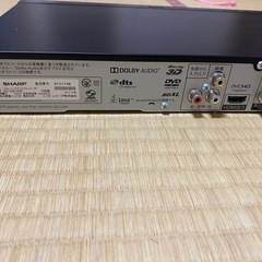 美品⭐️SHARP   BD-NW1200  ☆ブルーレイレコーダー　２番組録画の画像