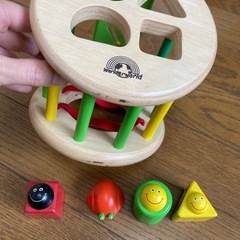 型はめ　ベビー　木の知育　ワンダーワールド　