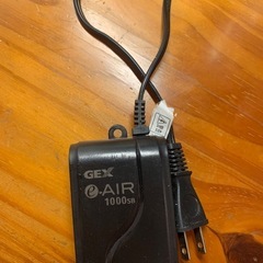 エアーポンプとカルキ抜き剤