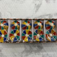 箸置きセット 5個 九谷焼 店頭販売 南区花畑