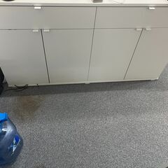 キャビネット白　IKEA
