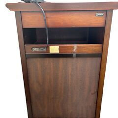 マルニ木工 ベルサイユ 電話台 ファックス台 猫脚 引き出し4段　アンティーク　レアの画像