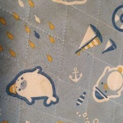 ベビーひんやり敷きパッド、合繊掛けふとんの画像