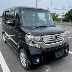 ホンダ N-BOXカスタム 車検2年付き❗️両側パワスラ❗️Bl...