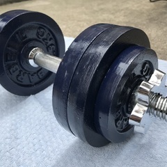 【中古ダンベルセット】14kg＋10kg（2本セット）※バラ売り不可