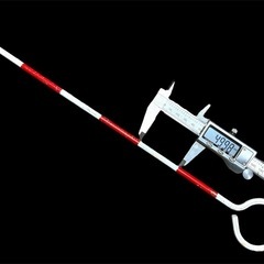 【300mmトランペットほか直管用凹み直しツール】計測簡単な赤と...
