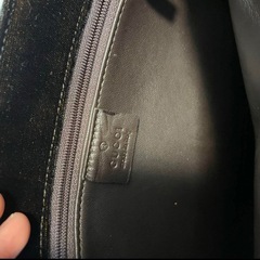 GUCCI グッチ　 ブラウンスウェードバッグの画像
