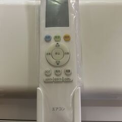 工事費込み　東芝　エアコン　2.2ｋ　2020年モデル　6～8畳用　取説付の画像