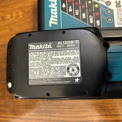 マキタ充電器・18Vバッテリーセット①の画像