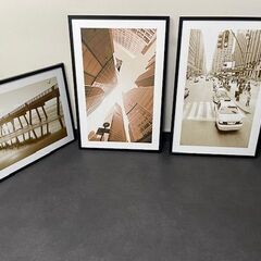 あげます　アートパネル　3枚セット　アートボード　写真　インテリア