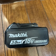マキタ充電器・18Vバッテリーセット①の画像